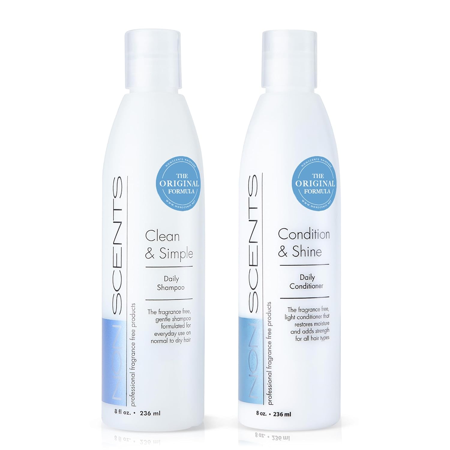 Hydrating Fragrance-Free Shampoo Set