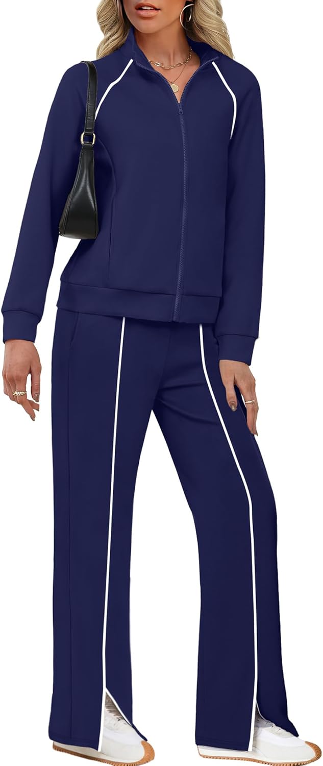 Stylish 2 Piece Outfits for Women Lounge Sets by SAMPEEL