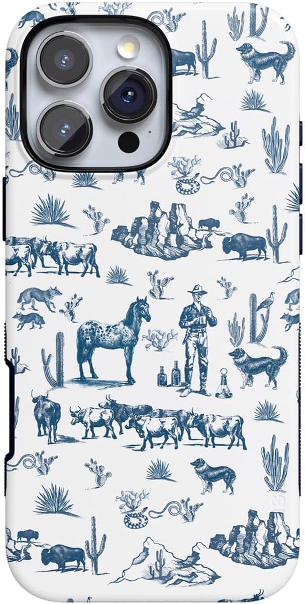 Casely iPhone 16 Pro Max Case - Wild West Adventure Design