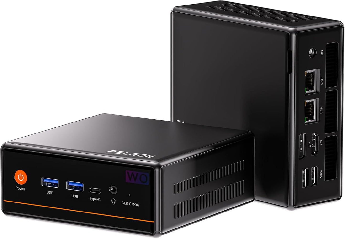 PELADN WO4 Mini Gaming PC with Ryzen 5 5600H and 16GB RAM
