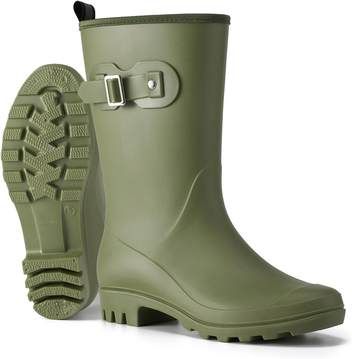 HISEA Women's Waterproof Rain Boots for Outdoor Comfort