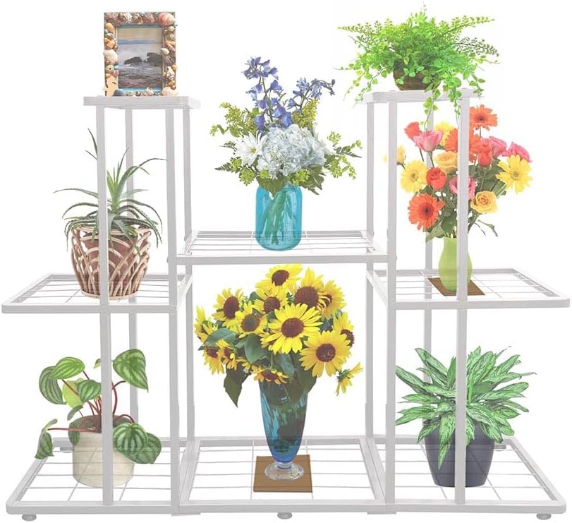 3 Tier Large Plant Stand for Indoor Outdoor Flower Pot Display