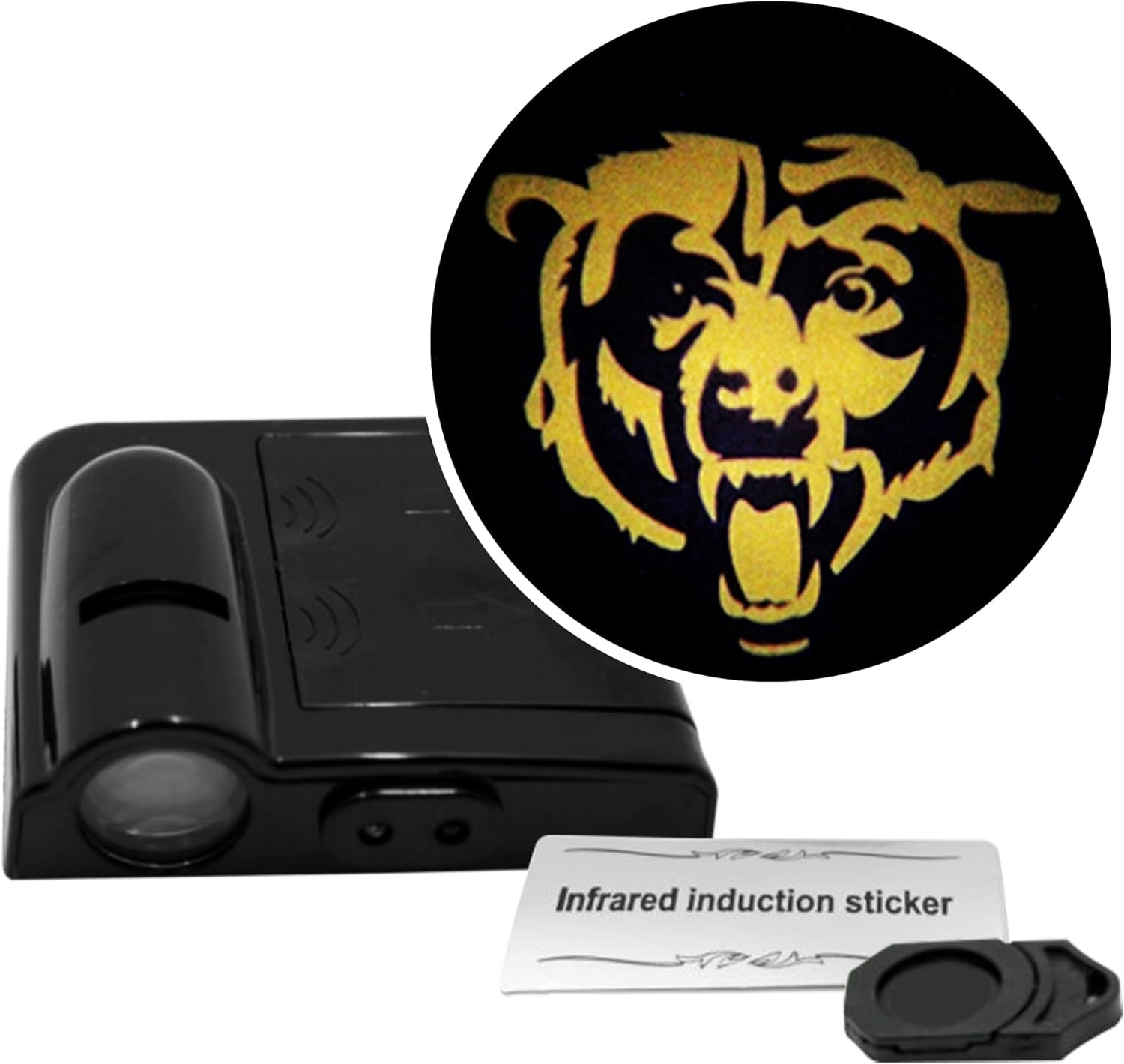 LED Car Door Light - Show Your Team Pride with Chicago Bears