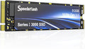 512GB NVMe M.2 PCIe3.0 SSD - Up to 3000MB/s Performance