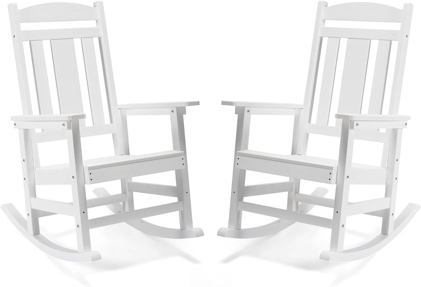 LUE BONA Outdoor Rocking Chairs Set of 2 for Relaxation