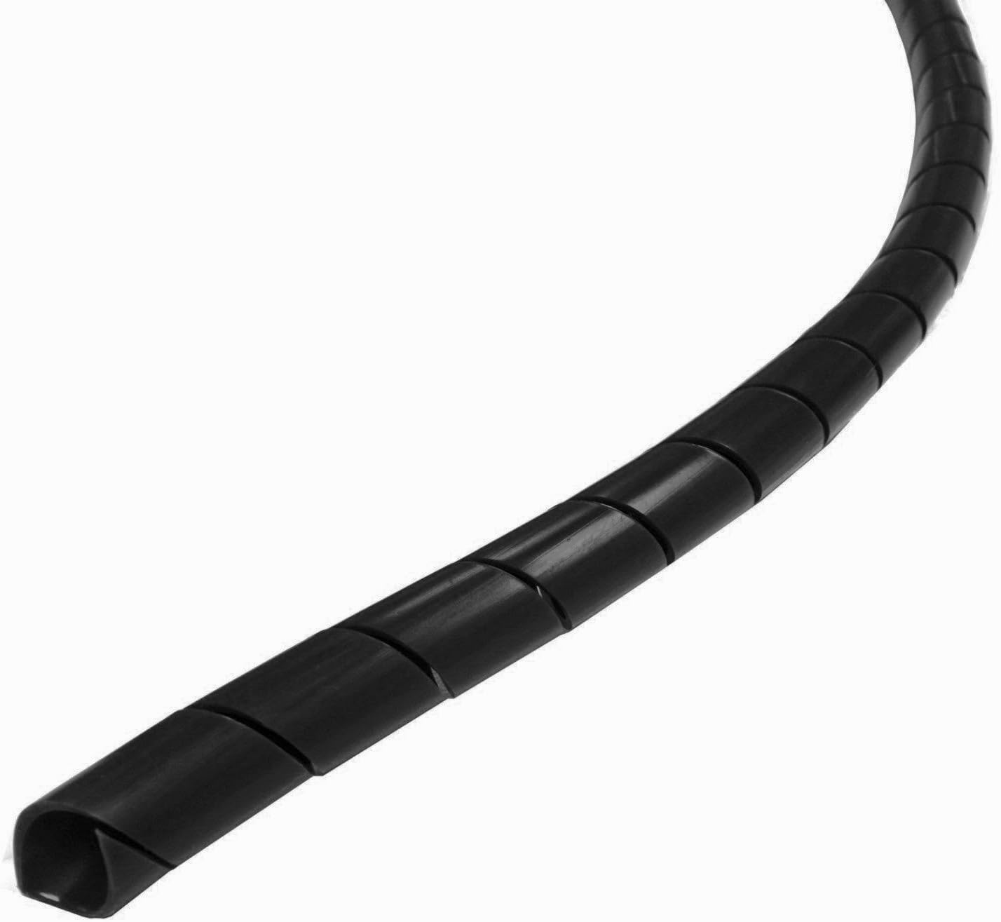 Electriduct 3/4 in Spiral Cable Wrap for Tidy Cable Management
