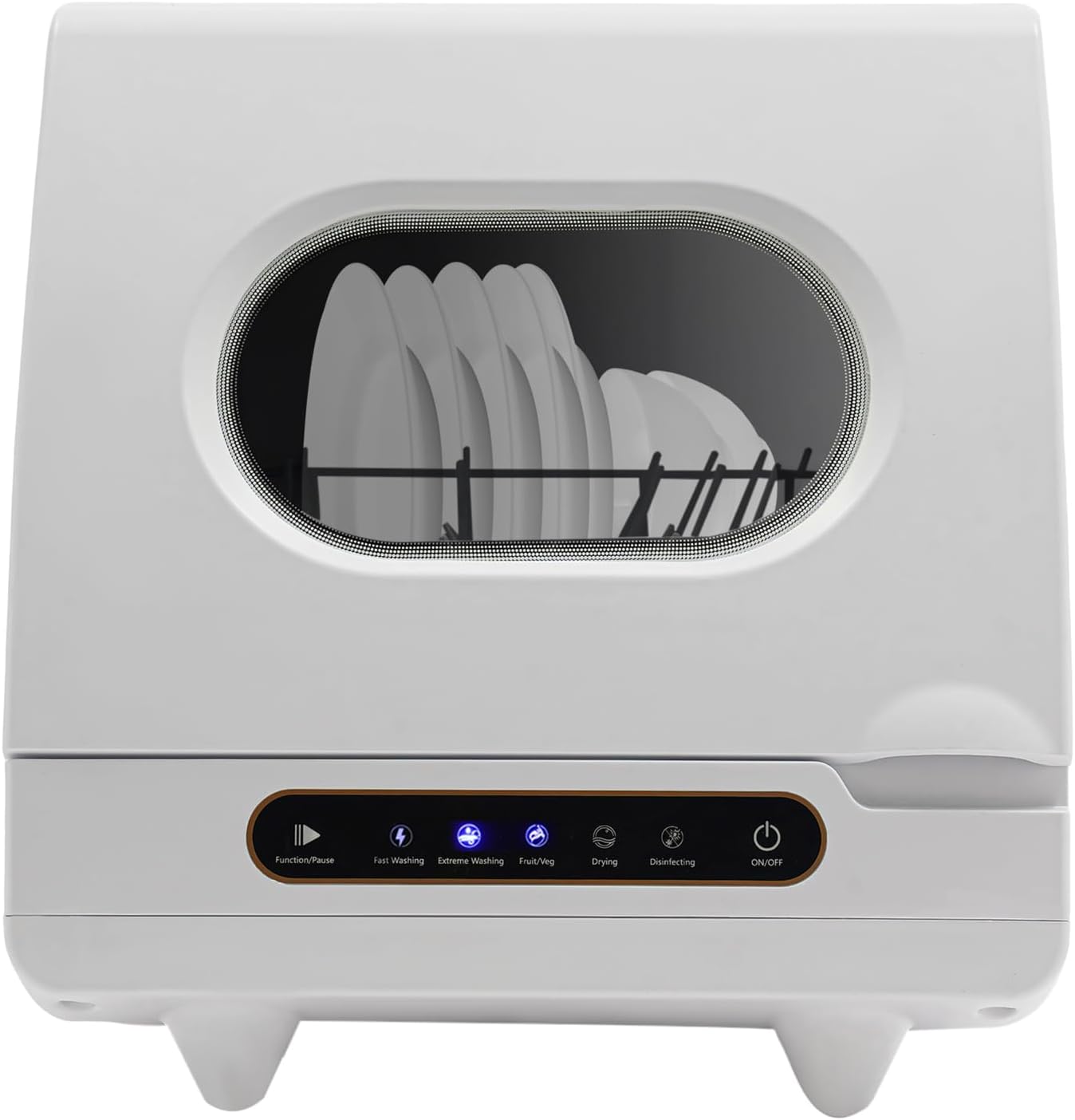Mini Dishwasher for Apartments and RVs - Portable 800W Model