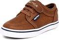 Kids Adjustable Strap Canvas Sneakers - Comfortable Everyday Shoes