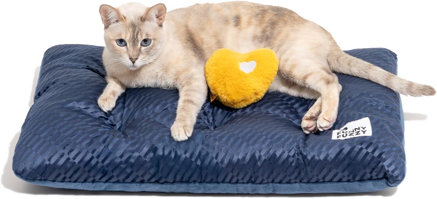 Comfortable 2 in 1 Dog Bed Crate Pad Mat for All Breeds
