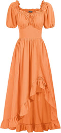 Scarlet Darkness Renaissance Dress for Women - Corset Maxi Style