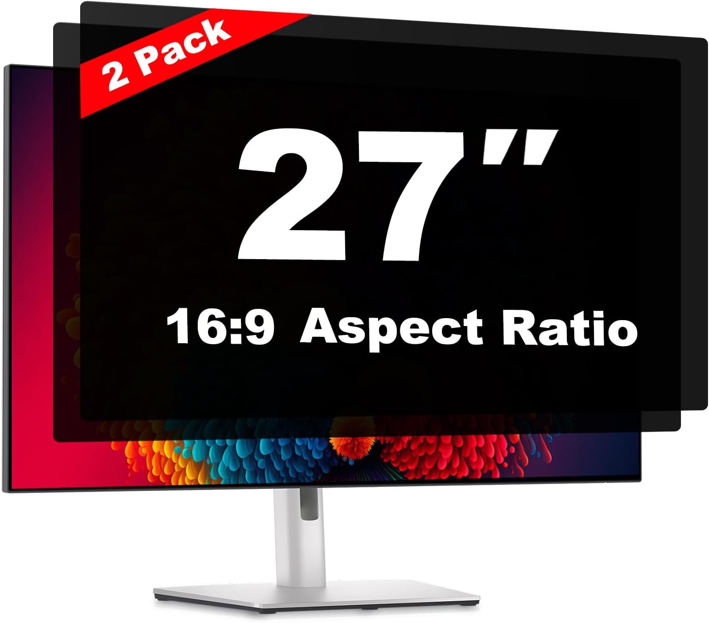 27 Inch Computer Privacy Screen Shield for Widescreen Monitors