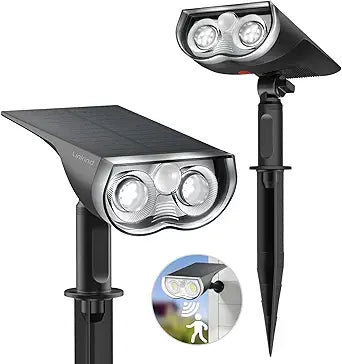 Linkind Solar Outdoor Lights with Motion Sensor for Yard Use