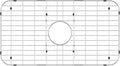 Sink Bottom Grid 28-1/2 x 15-1/2 Center Drain - Durable Sink Protector