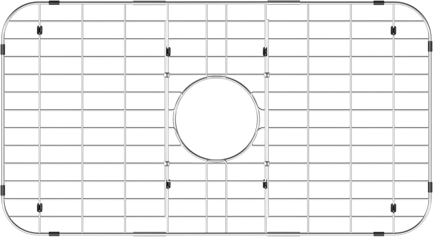 iPEGTOP Sink Bottom Grid Protector for Kitchen Sink 28x15