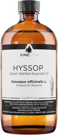 Hyssop Essential Oil 16 oz - Bulk Undiluted for DIY Soap & Candle