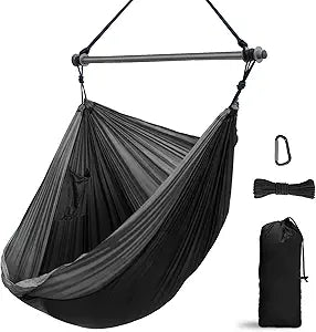 Hammock Chair Swing - Portable Large Hanging Rope Swing