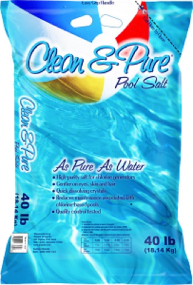 Clean & Pure Pool Salt for Safe and Gentle Swimming Experience
