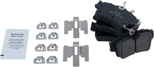 TRQ Rear Brake Pads Ceramic for 1994-2004 Ford Mustang Vehicles