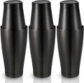 Cocktail Shaker Set 6 Pcs Boston Stainless Steel - Dual Sizes for Bars