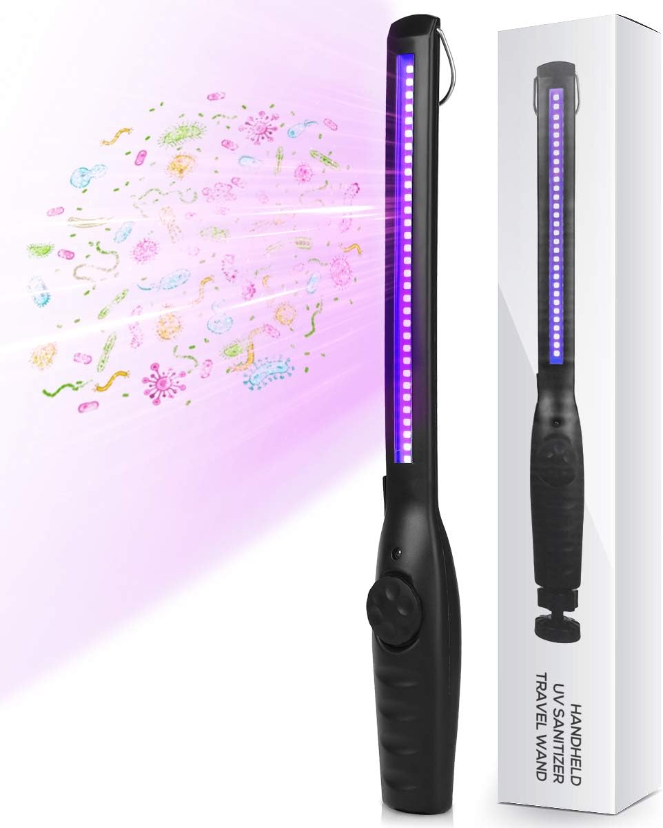 Portable UV Light Sanitizer for Home, Travel, and Office Use