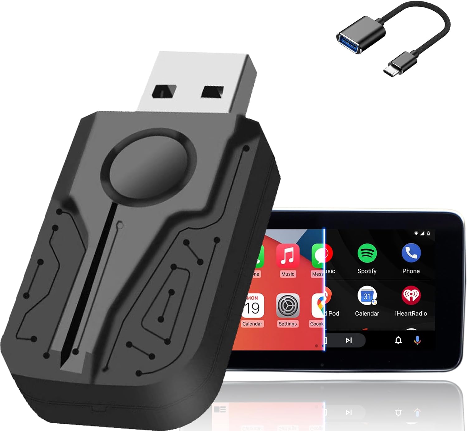Wireless Carplay Adapter - Easy Plug & Play, 2016+ Cars & Future-Proof Upgrade