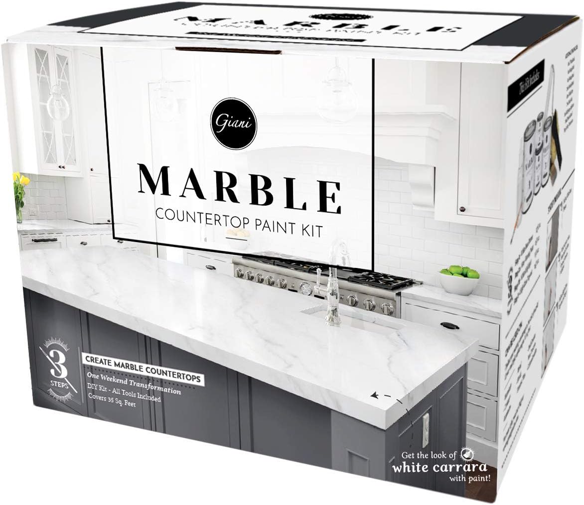 Giani Marble Easy Epoxy Countertop Paint Kit for Stunning Surfaces