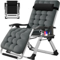 Zero Gravity Reclining Lounge Chair with Removable Cushion - 440 lb