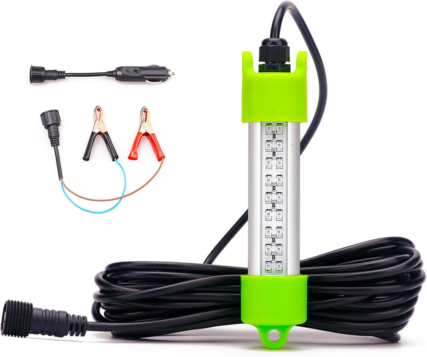 18W 45W DC 12V Green IP68 Waterproof LED Fishing Light