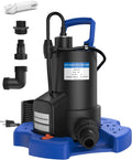 Automatic Pool Cover Pump with 29.5FT Cord - 1 HP 3500 GPH Pump