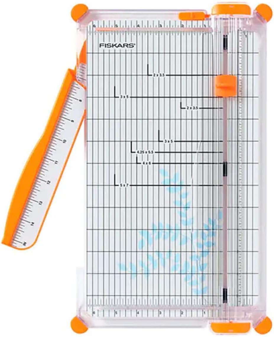 Fiskars Surecut Deluxe Paper Trimmer for Precision Crafting