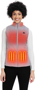 ORORO Quilted Heated Vest for Women - Lightweight Warmth