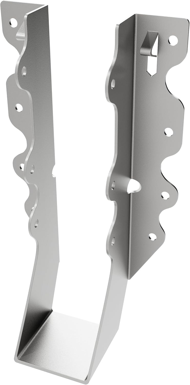 2X8 Joist Hanger 20 Gauge for Wood Hurricane Ties - 25 pk