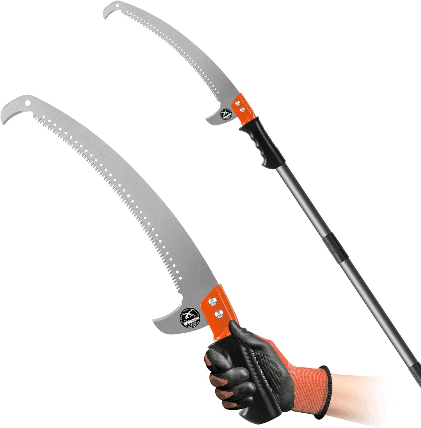 Walensee Pole Saws for Tree Trimming - Lightweight 10FT Manual