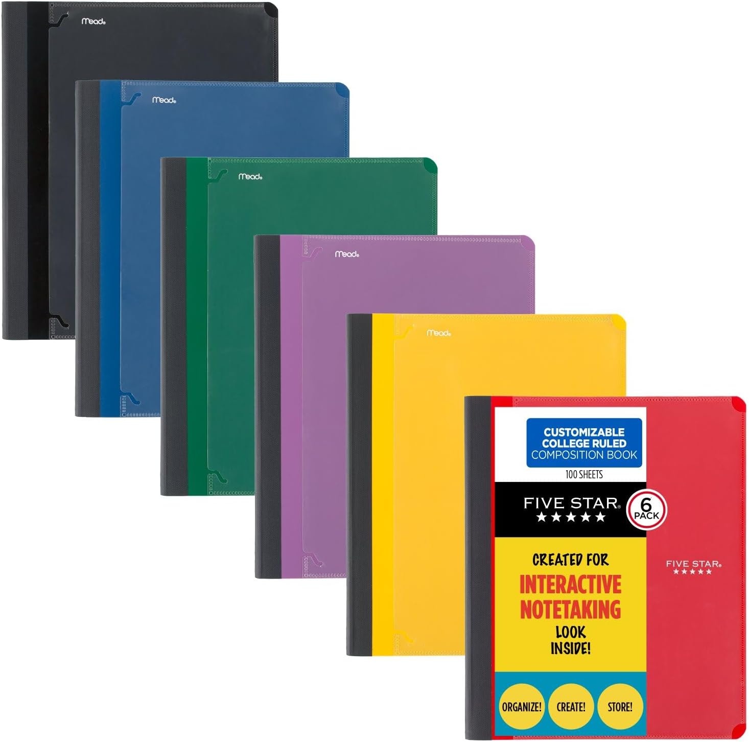 Customize Your Learning with Five Star Notetaking Books
