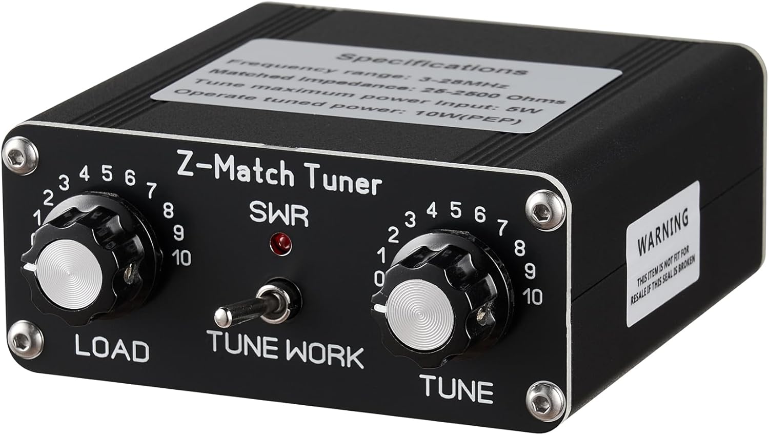 QRP Z-Match Manual Antenna Tuner for HAM Radio Enthusiasts
