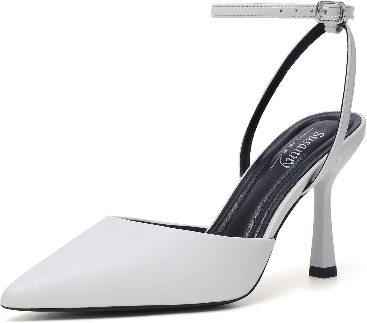 Stiletto Closed Pointed Toe Heels for Women by Susanny