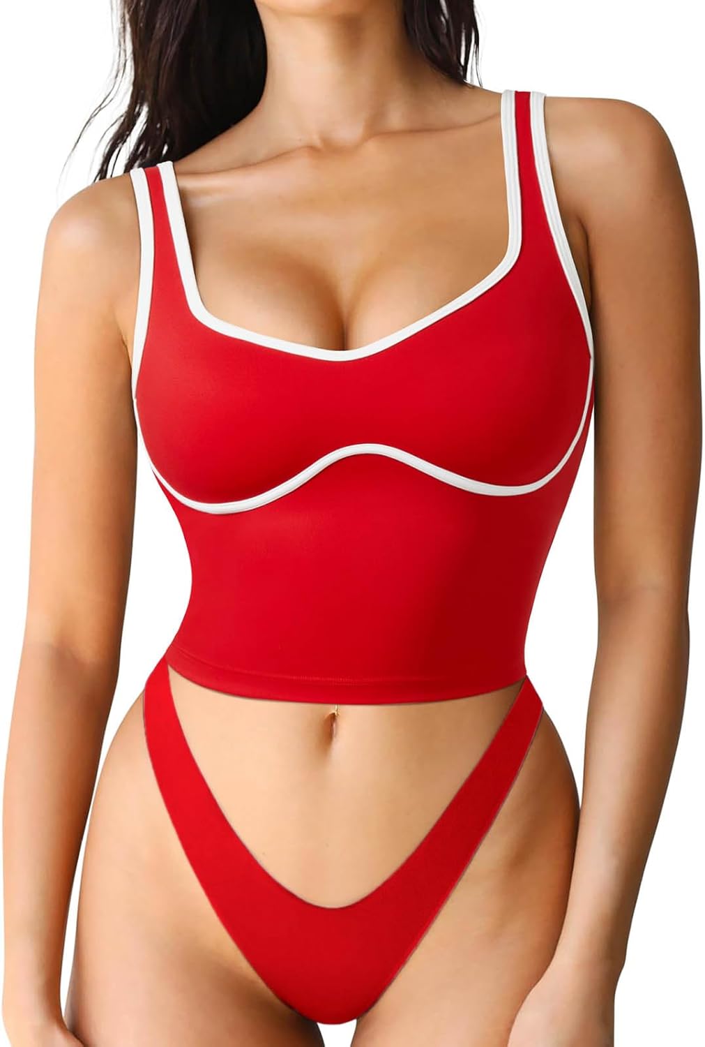 SUUKSESS Women Sweetheart Neckline Longline Sports Bra Review