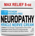 Neuropathy Nerve Relief Cream - Maximum Strength Menthol 8 Oz