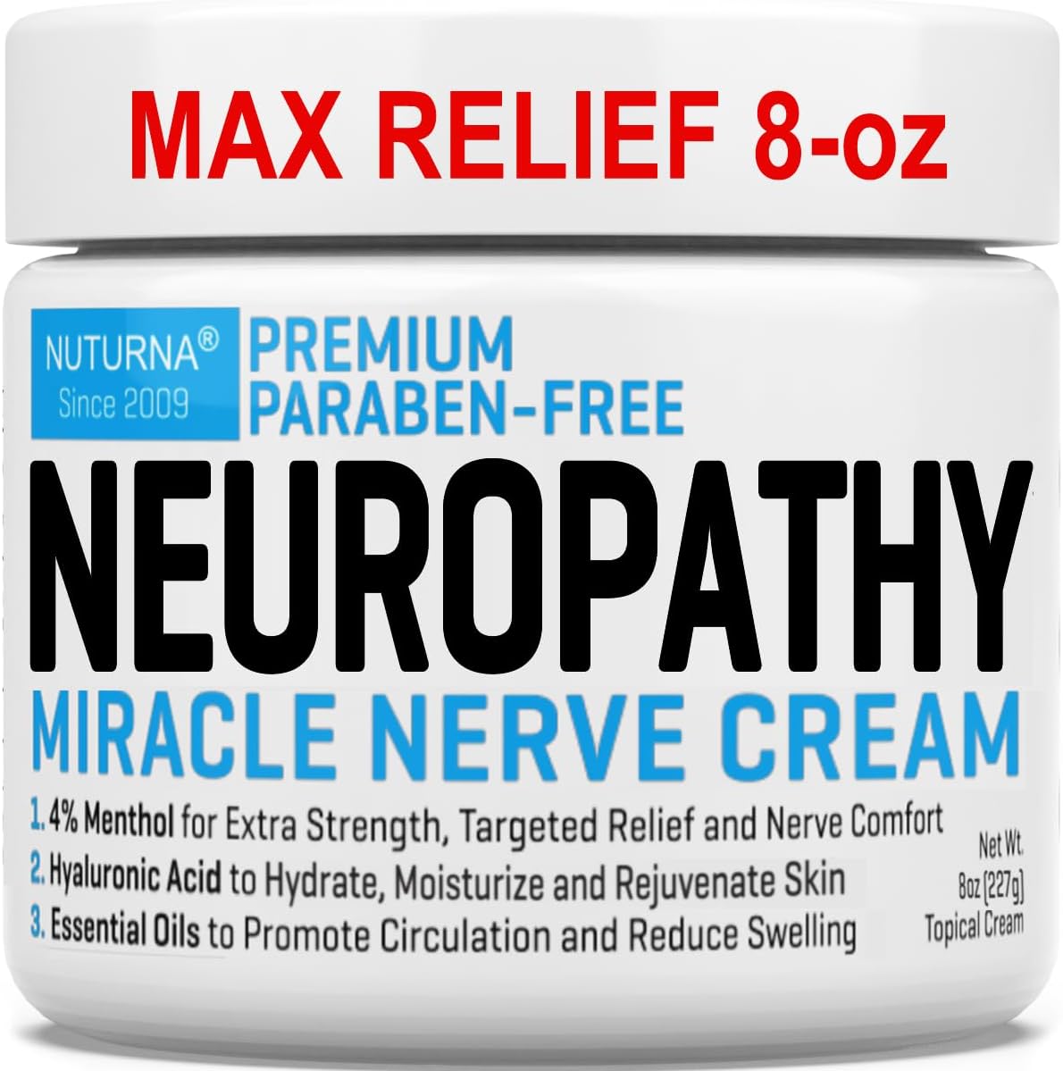 Neuropathy Nerve Relief Cream for Soothing Comfort and Relief