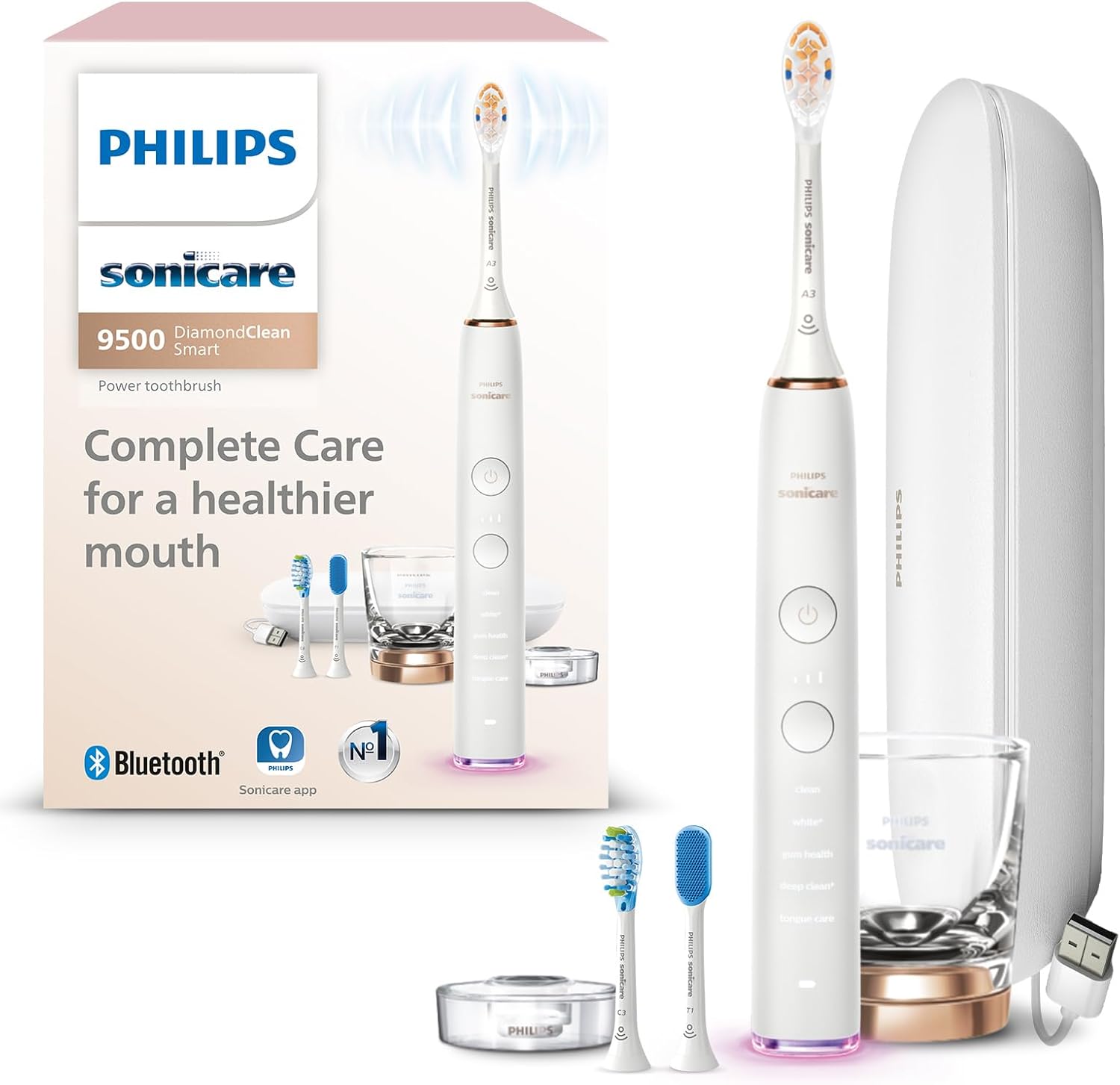 Philips Sonicare DiamondClean Smart 9500 Electric Toothbrush Review