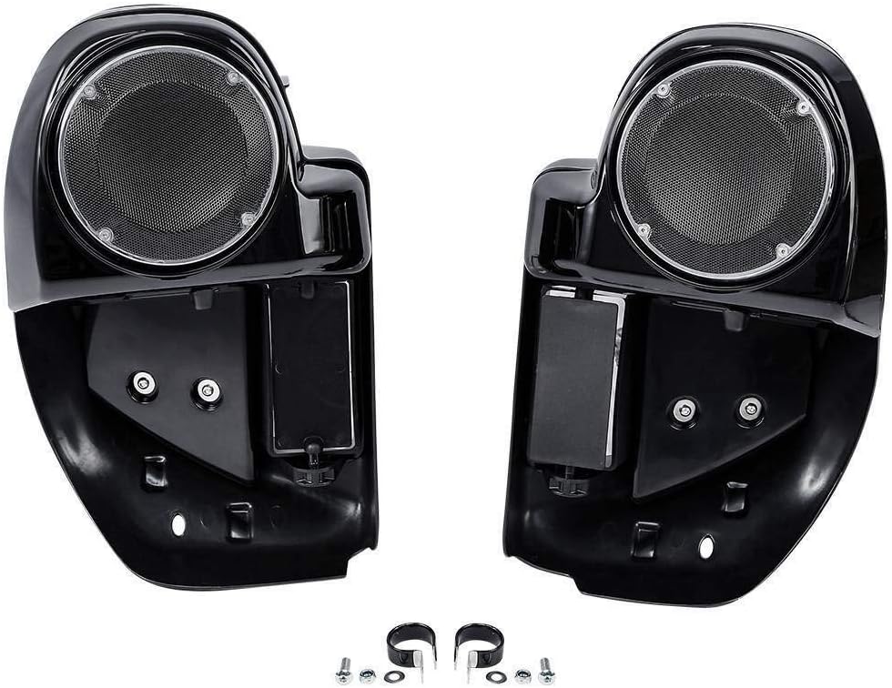 TCMT 6.5 Speaker Box Pod Lower Vented Fairing for Harley Touring