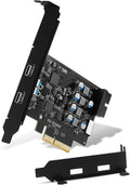 USB C PCIe Card SuperSpeed 10Gbps with 4 Ports - Fast USB Expansion