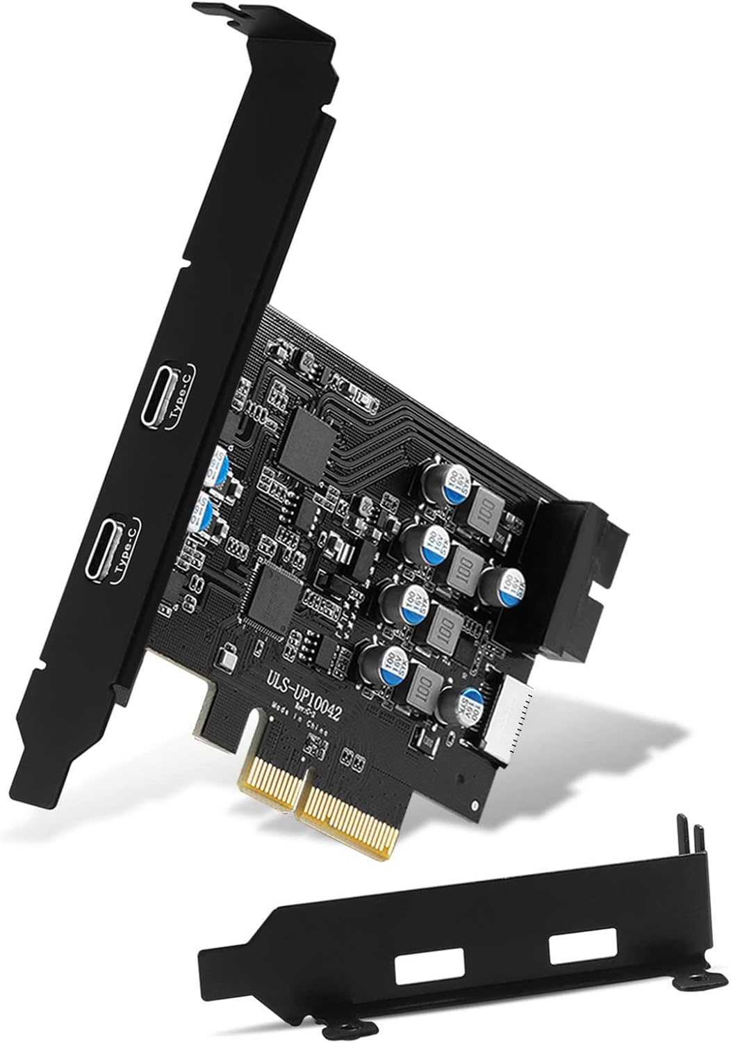 USB C PCIe Card SuperSpeed 10Gbps with 4 Ports for Desktop