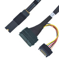 PCIe 5.0 M.2 to U.2 Adapter, M.2 to SFF-8639 U.2 NVMe SSD Cable - Left