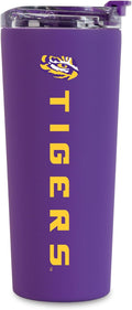 Stainless Steel NCAA 24oz Tumbler with Practical Dual Use Lid