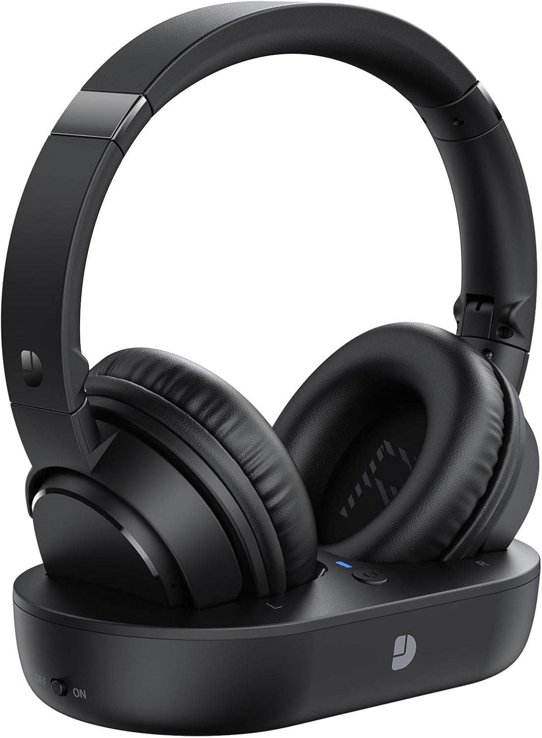 Dytole Wireless TV Headphones - Instant Sync, 65-Hour Battery
