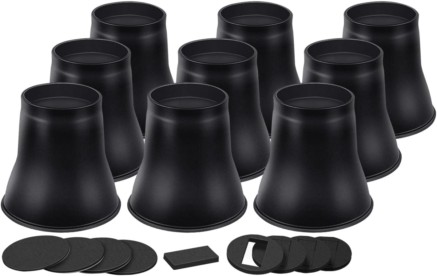 Bed Risers 6 Inch Heavy Duty for Bed Desk Table Sofa Couch