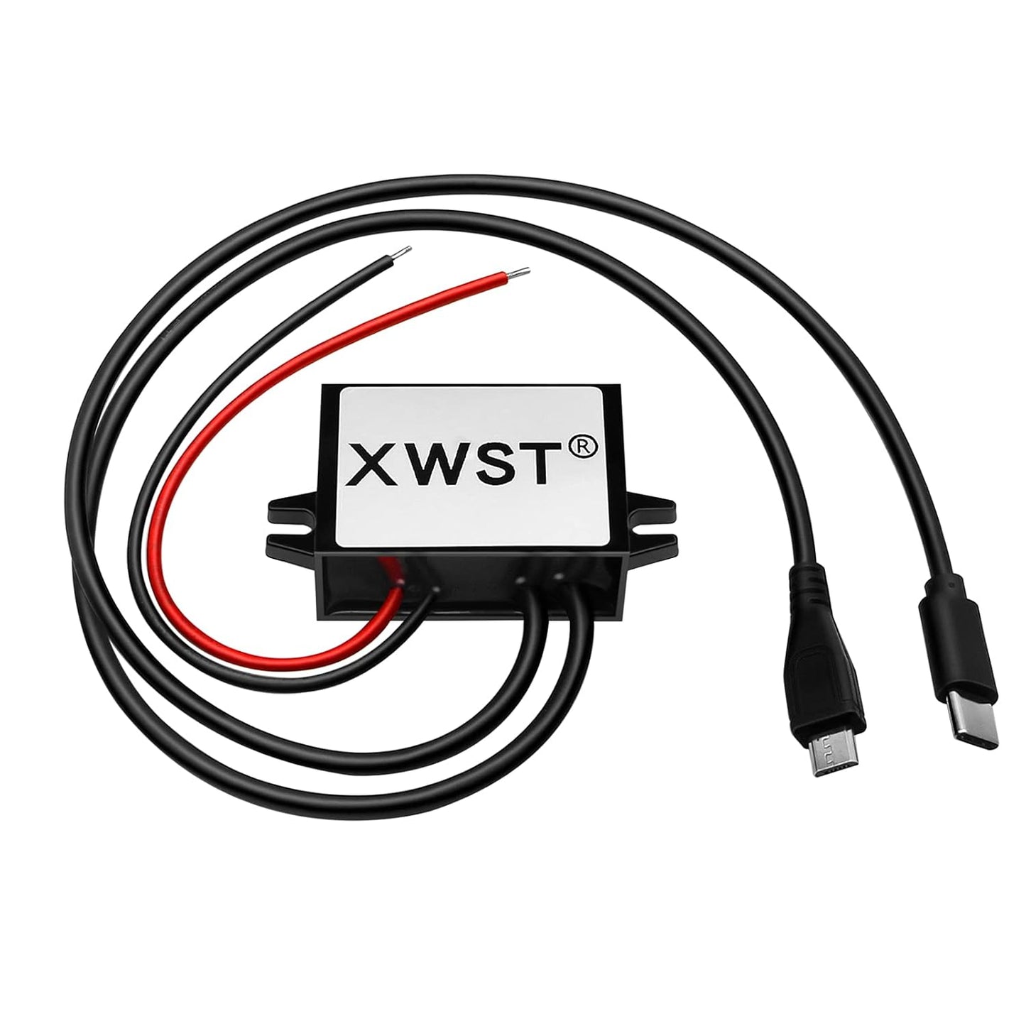 XWST Waterproof 8-85V to 5V USB Converter - Efficient Voltage Buck Regulator