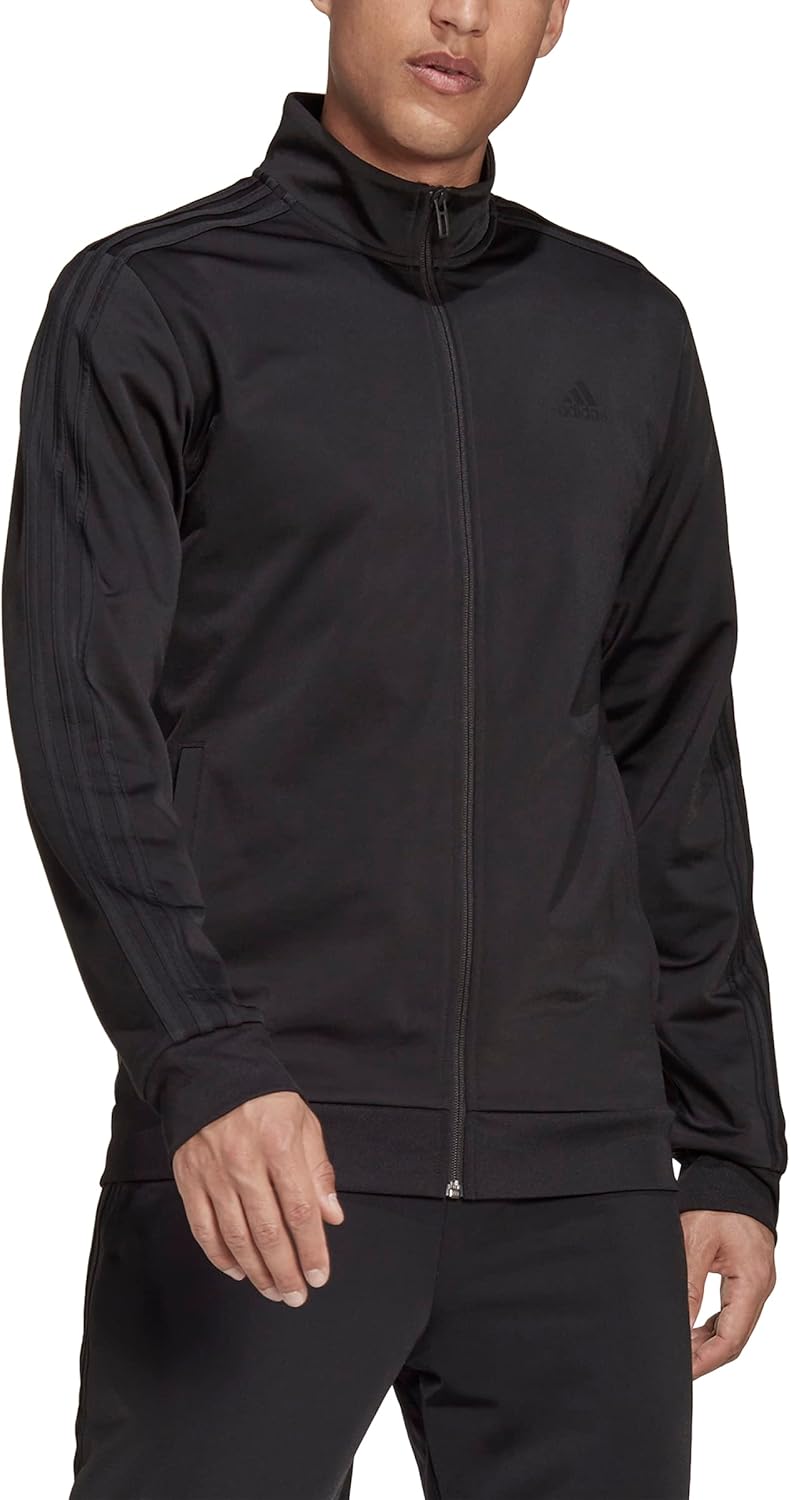 adidas Men's Essentials Warm-up 3-stripes Track Top Review