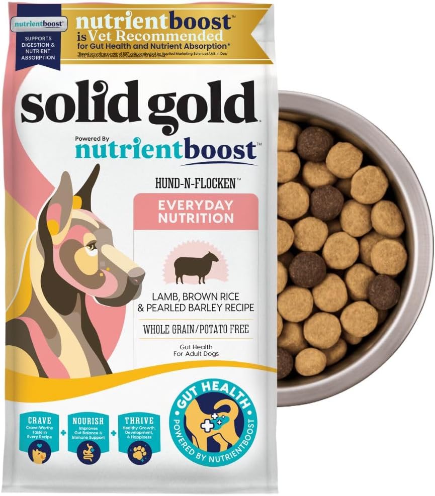 Solid Gold Lamb Dog Food for Healthy Digestion & Immune Support